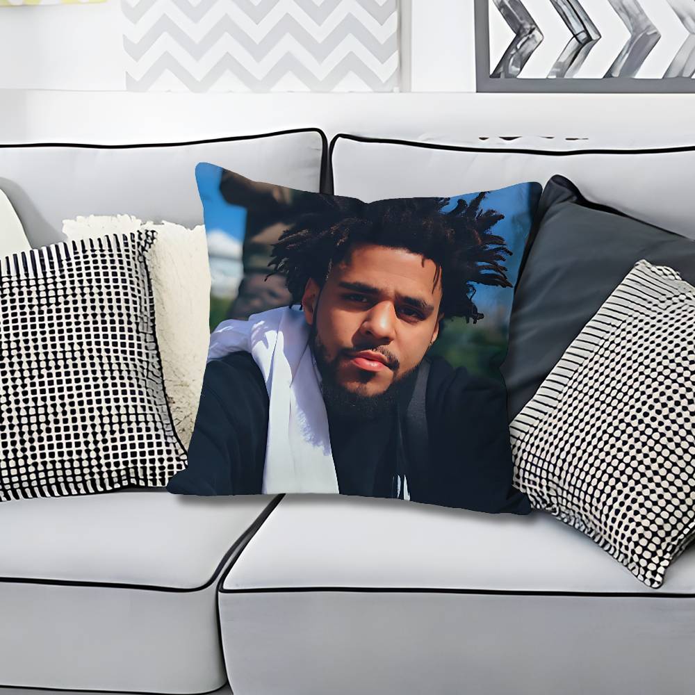 JJ Cole The FallOff Anime Celebrity Merchandise AllMatch Printed Pillow Case Sofa Car Office Room Decoration Protector