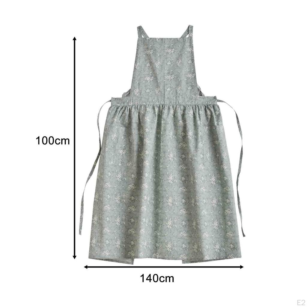 Apron Dress Painting Durable Wearable Workshop for Flower Shop Barbecue