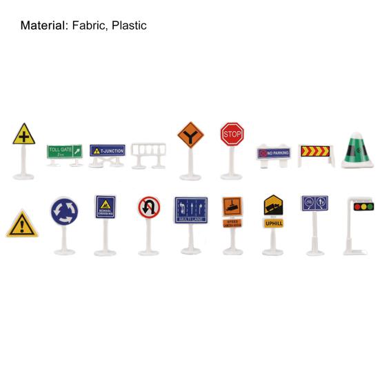 Game Mat Non-deformed Fine Workmanship Plastic Thickened City Traffic Parking Lot Picnic Mat Toy for Kids