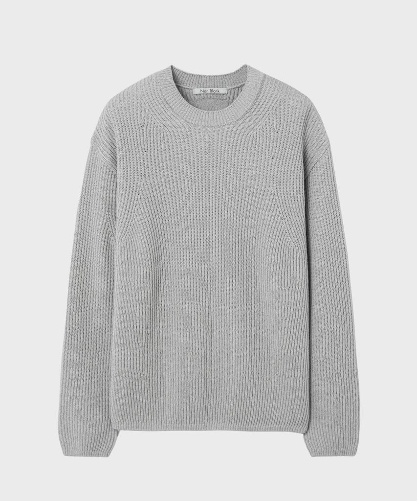 NONBLANK Boucle Round Knit_Grey