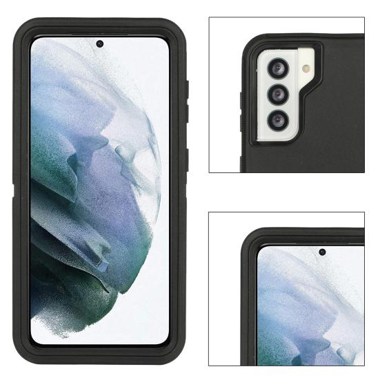 Чехол для телефона Samsung Противоударный Защита от царапин Чехол-накладка для телефона с приподнятыми краями Двухслойная защита Чувствительные кнопки Чехол для телефона