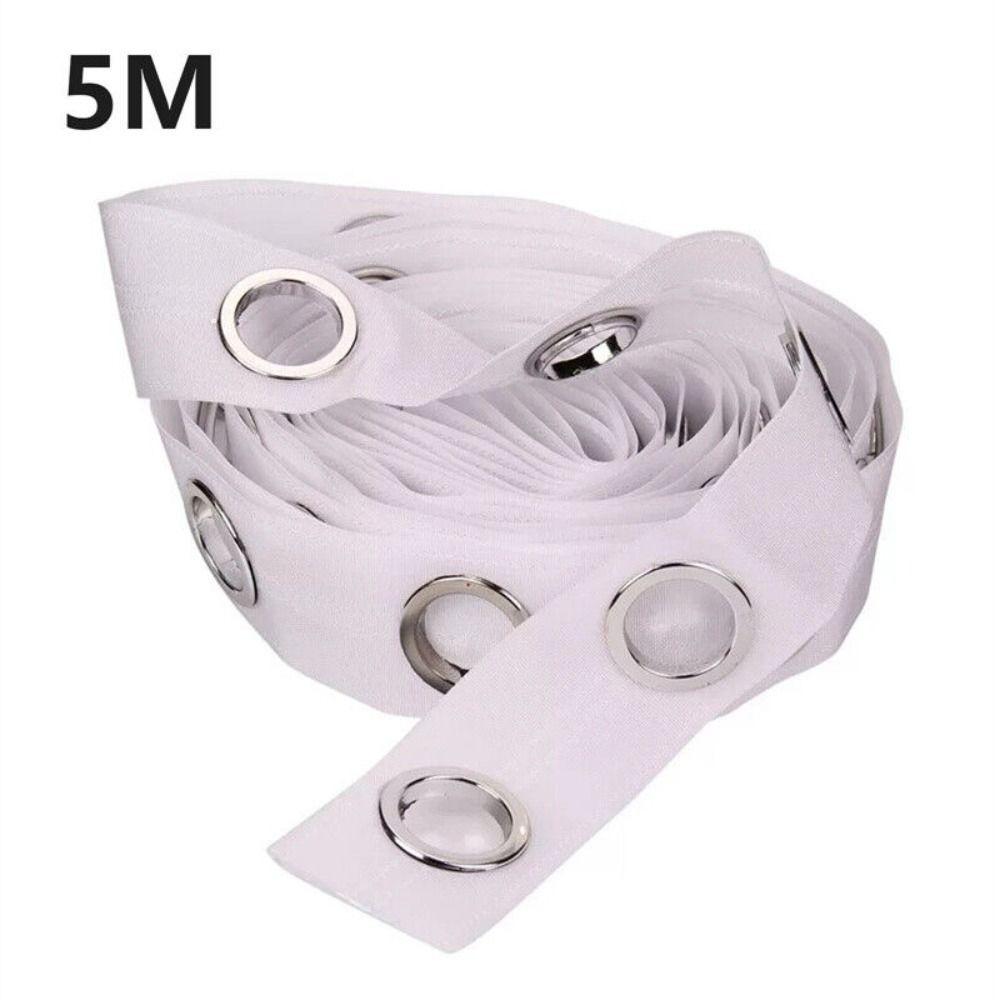 Non-woven Curtain Head Tape DIY Curtain Accessories New Round Eyelet Rings  Curtain Blinds