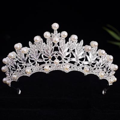 Корона Свадебная Тиара Свадебная Фата Свадебная Девочка Свадебный Жемчуг Принцесса Высокий Класс День Рождения Фея Дух Взрослый