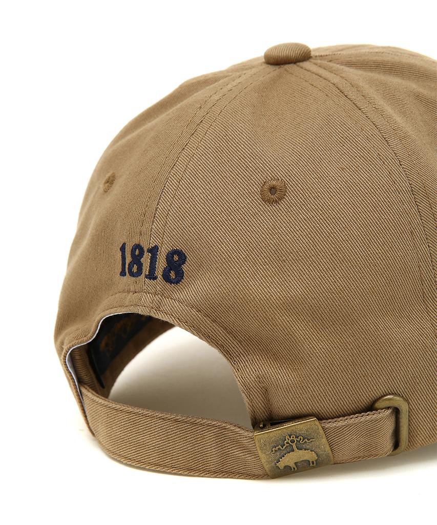 BROOKS BROTHERS [Унисекс] Хлопковая бейсболка с логотипом (бежевый) (Bbacmm7315Zes)