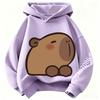 2026 Funny Stylish Capybara Fashion Design Sweatshirt Children's Hoody for Boys Girls Autumn Winter Casual Hoodies