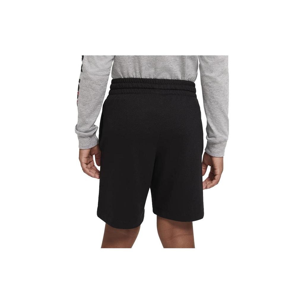 Nike Прямые спортивные шорты с логотипом и принтом, детские штаны, черные DA0806-010