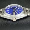 VINTAGE SEIKO 5 AUTOMATIC REFURBISHED JAPAN MENS BLUE COLOR DIAL WATCH A440637-9 Sk-a440637-1