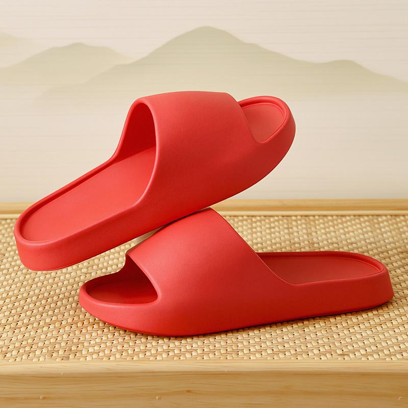 Slippers Women's Home Indoor Bathroom Non-slip Thick Bottom Summer Hotel Bath Cool Slippers Men