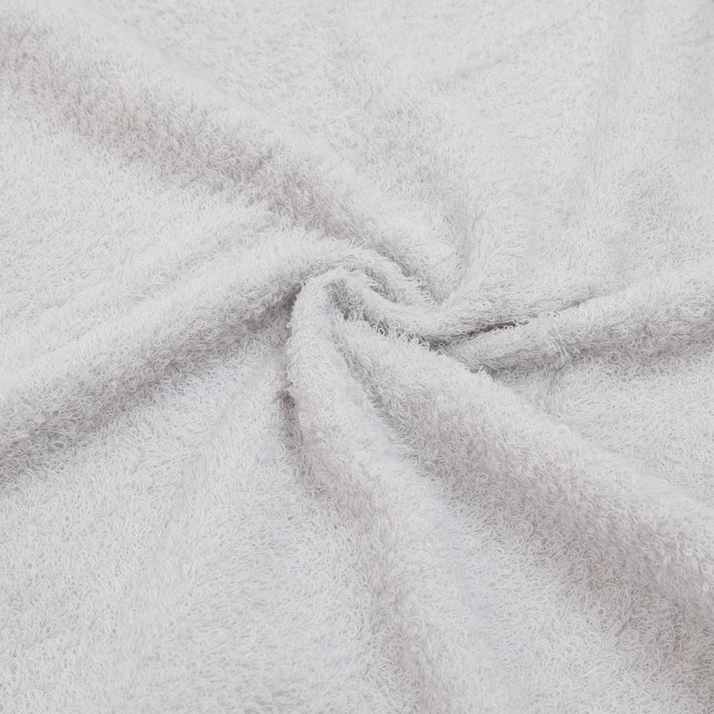 NITORI Имабари Пушистое Банное Полотенце Светло-серое NITORI 7771856