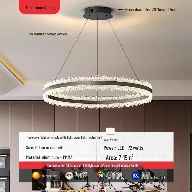 Итальянская дизайнерская люстра: Высококлассный, современный минималистичный светильник для роскошных гостиных, отелей и ресторанов.