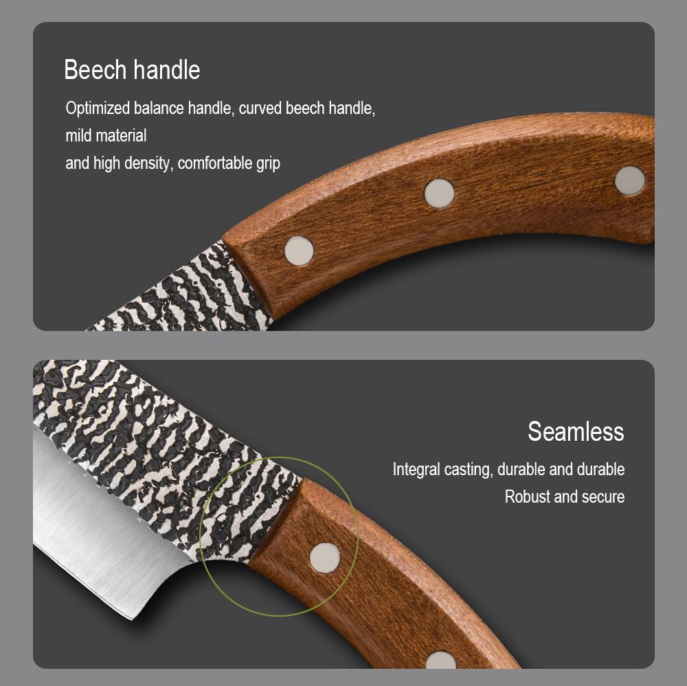 5-дюймовый 6-дюймовый 7-дюймовый кухонный нож из нержавеющей стали для обвалки Нож для нарезки Нож для мясника