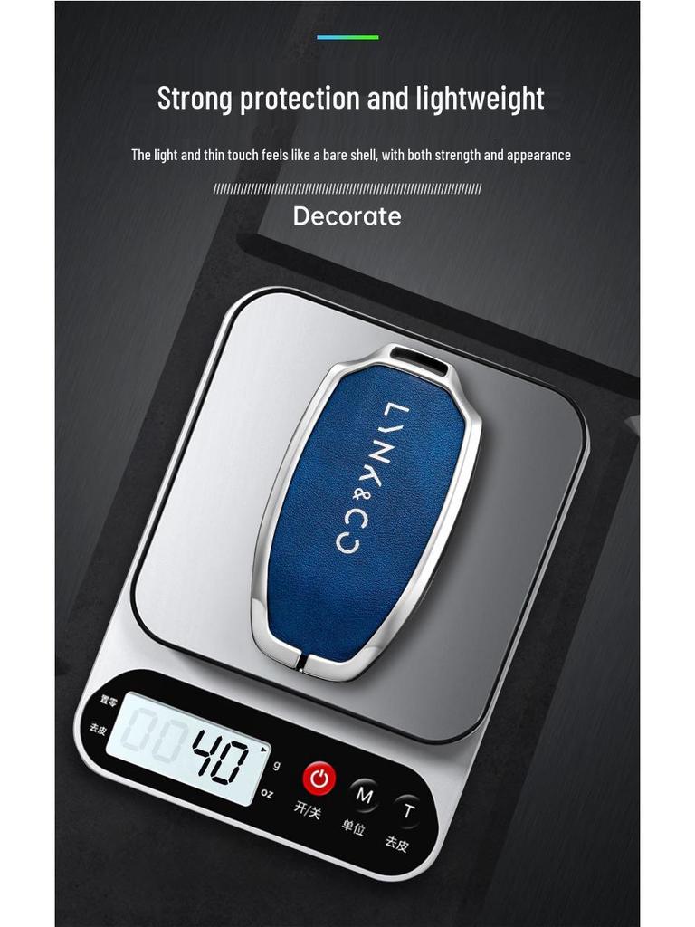 Lynk&Co Car Key Case: Metal Shell for Models 01, 02, 03 - Unisex Key Holder