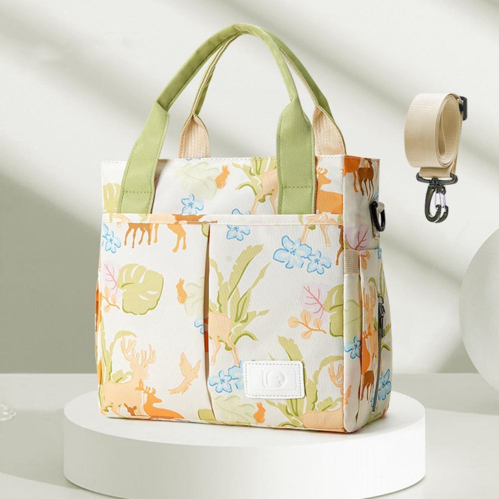 Waterproof Baby Diaper Bag Printing Baby Care Bag Food Hand Bag Mommy Handbag  Outdoor