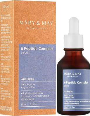 6 Peptide Complex Serum, Anti-Aging, Korean Cosmetics, Kbeauty, образец