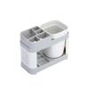 Multifunctional Toothbrush Holder Punch-free Brush Set Tooth Cup Holder Tooth Vertical Cup Holder Storage Rack