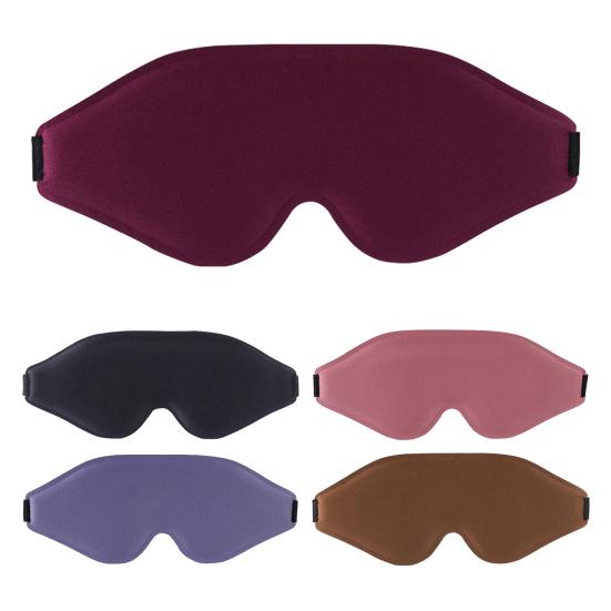 3D затемняющая маска для сна, мягкая, приятная для кожи маска для носа, регулируемая маска для сна для наращивания ресниц, сна, путешествий