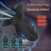 Полая анальная пробка для женщин, мужчин, пар, анальный секс, клизма, анальный расширитель, полая силиконовая анальная пробка, расширение ануса, взрослые секс-игрушки