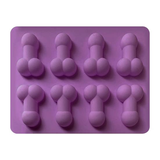 Non-stick Cake Mold Flexible Food Grade Unique Sexy Penis Ice Cube Mold Household Supplies MIT