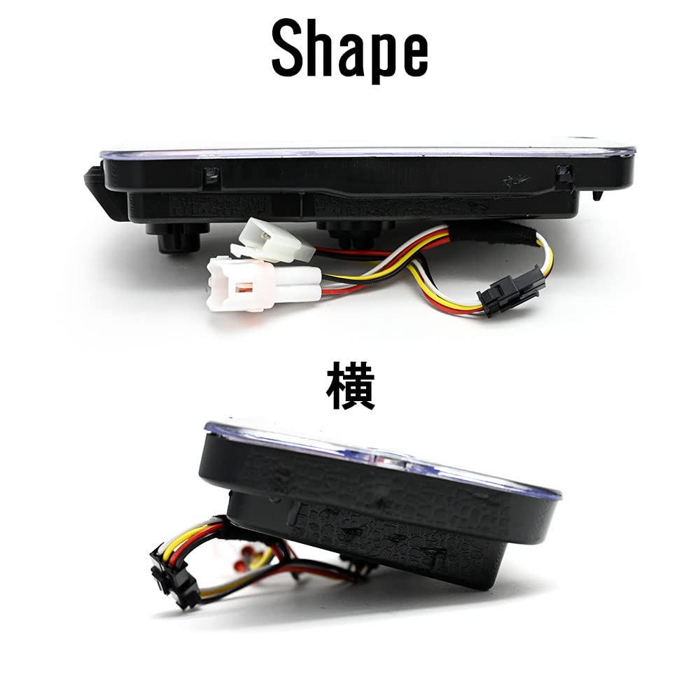 Светодиодные задние фонари с прозрачными последовательными указателями поворота для и и S510U Настраиваемый автомобиль поздней модели Hijet, Pixis, S500P, S500U, S510P, грузовики. детали.