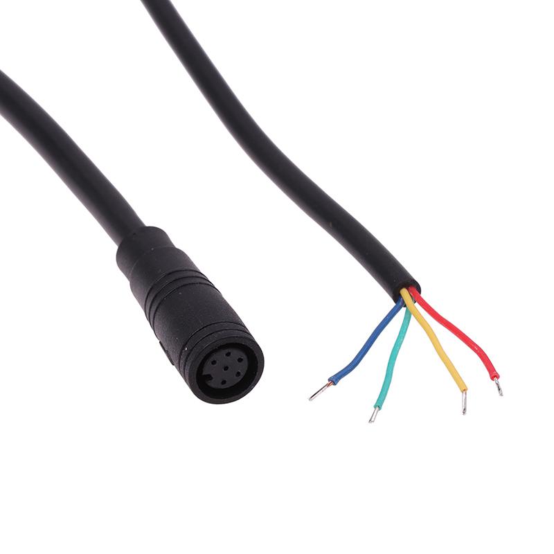 Аксессуары для электровелосипедов Дополнительный кабель Водонепроницаемый разъем Дисплей Pin Base Разъем 2/3/4/5/6Pin Кабель