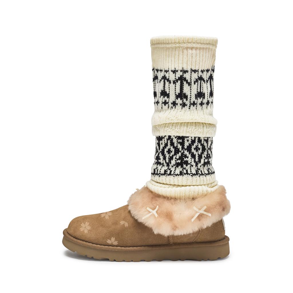 UGG 811 Производство, Детские колыбели для снежной погоды, Женские коричневые снегоступы 1119002-CHE(Команда80-)