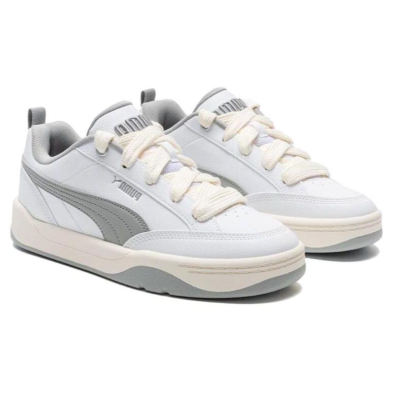 New PUMA Park Lifestyle 'White Grey' 395084-01