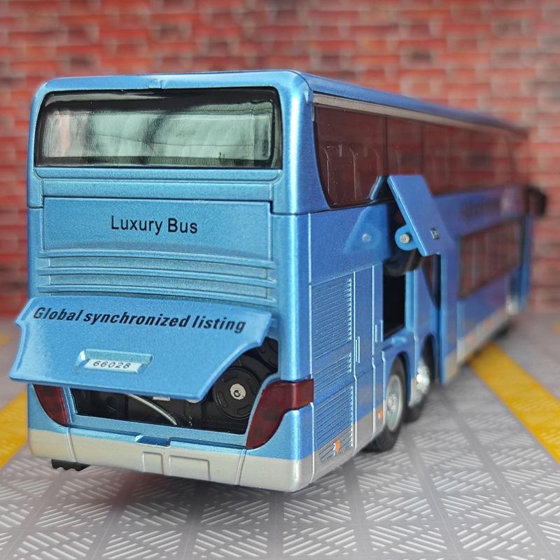 Czh233 Double-Decker City Tour Bus Model with Sound and Light.