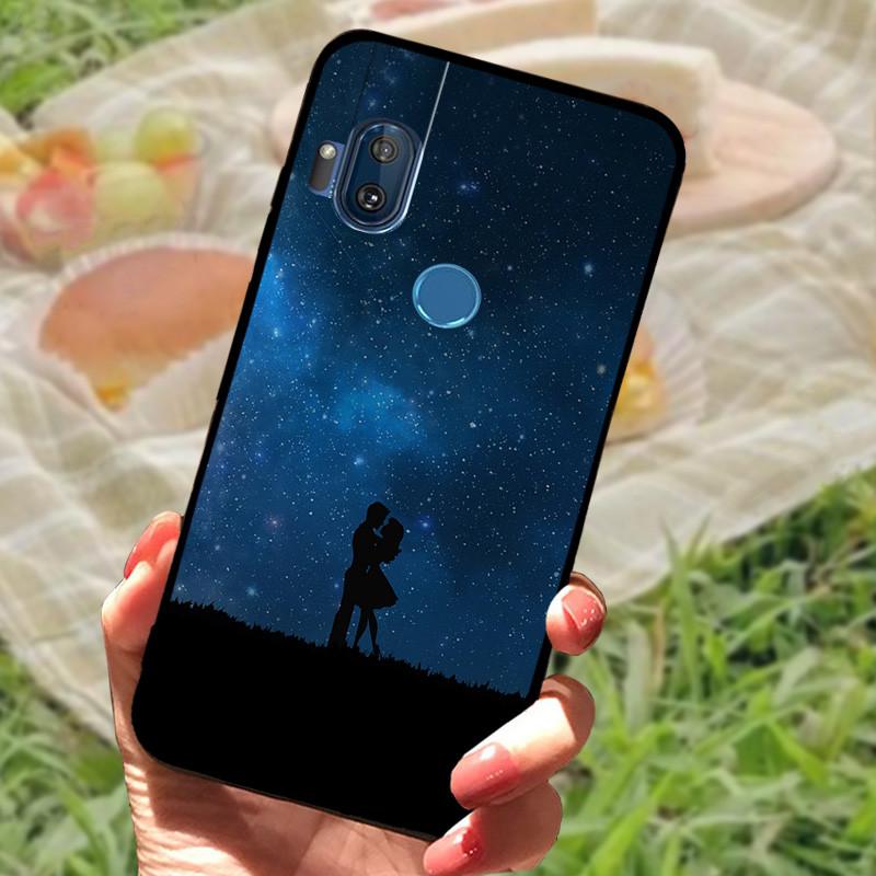 Чехол-бампер для Moto One Hyper, силиконовый, мягкий, с рисунком мрамора, черный, для Moto OneHyper, защитный