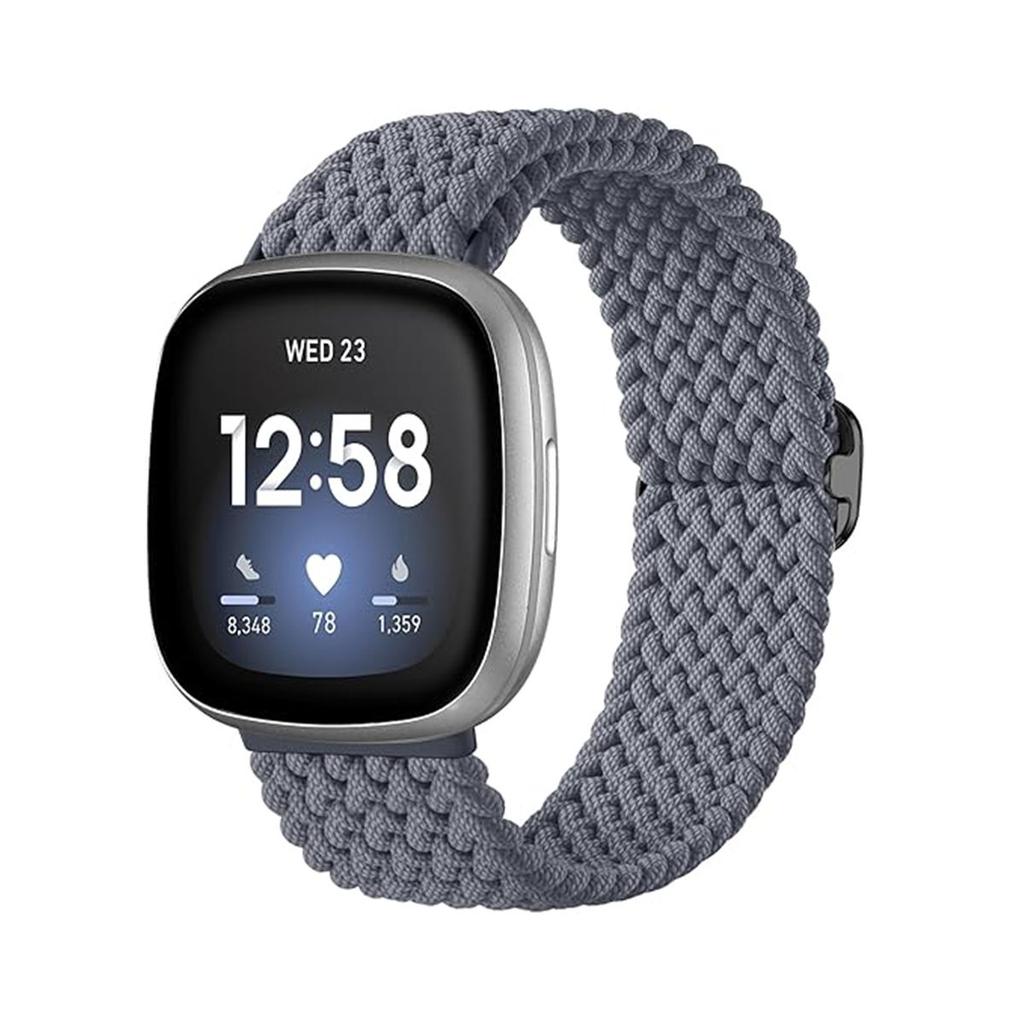 Мягкий Дышащий Регулируемый Ремешок с Быстросъемным Креплением для Fitbit Versa4 3 Sense2 Versa2 Lite Спортивный Ремешок Мужской Женский
