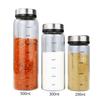 Lid Glass Seasoning Can Salt Sesame Storage Tank Solid Condiment Seal Jar Pepper Spice Shaker