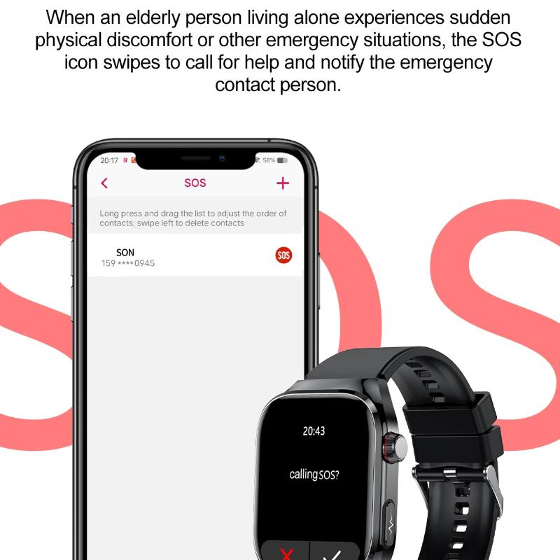 Новые смарт-часы ЭКГ 2025 для женщин, BT-звонки, пульс, липиды крови, мочевая кислота, мониторы здоровья, AI-голос, 650 мАч, спортивные смарт-часы