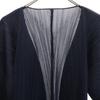 PLEATS PLEASE made in Japan Long sleeve Pleated blouse 4 Navy Women Used
