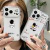 Креативный чехол с рисунком астронавта для iPhone 17 Pro Max Coque iPhone 16 15 14 13 12 Pro Max 11 Прозрачный ТПУ Силиконовый Мягкий чехол