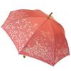 Длинный зонт производства Makita Shoten Высококачественный женский зонт из ткани Косю, "кирие" роза, Япония, высококачественный зонт,