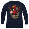 Deadpool Unisex Adult Gangster T-Shirt