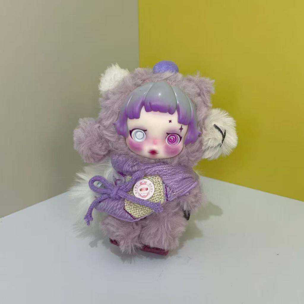 Плюшевая игрушка Skullpanda Мягкая кукла Милый Аниме Брелок Подвеска для сумки Украшения