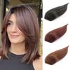 WTB 20 см дополнительный парик кусок синтетический женский парик цельный утолщающий пушистый голова сменная накладка волос кусок