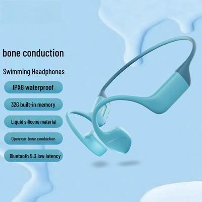 Водонепроницаемые Bluetooth-наушники для плавания с костной проводимостью - Удобная конструкция без вкладышей