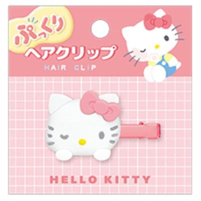 Пушистый зажим для волос Sanrio Hello Kitty