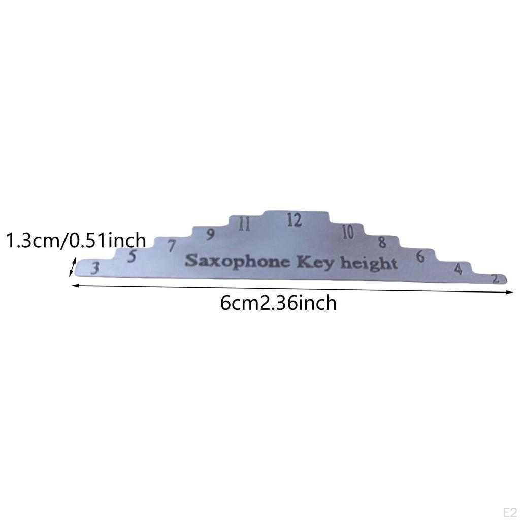 Измеритель высоты отверстия саксофона, Инструменты для измерения музыкальных инструментов, Стальные детали для ремонта