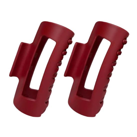 1/2/4 шт. Женский зажим для волос, гибкий, легкий, квадратный, матовый, многофункциональный инструмент для укладки