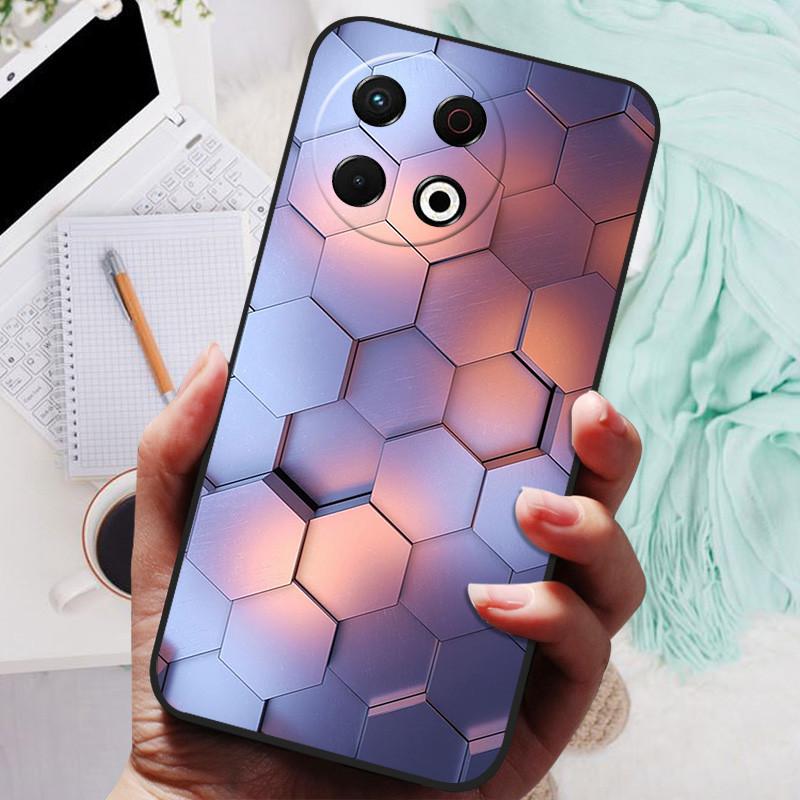 Для чехла Tecno Spark 30 Pro Мягкие силиконовые чехлы для телефона из ТПУ для Tecno Spark 30 KL6 Spark30 Pro KL7 Чехол Бампер Ударопрочный Coque