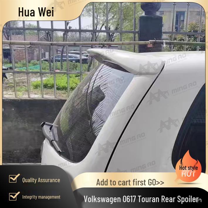 Задний спойлер для Volkswagen Touran 2006-2017: Установка без сверления