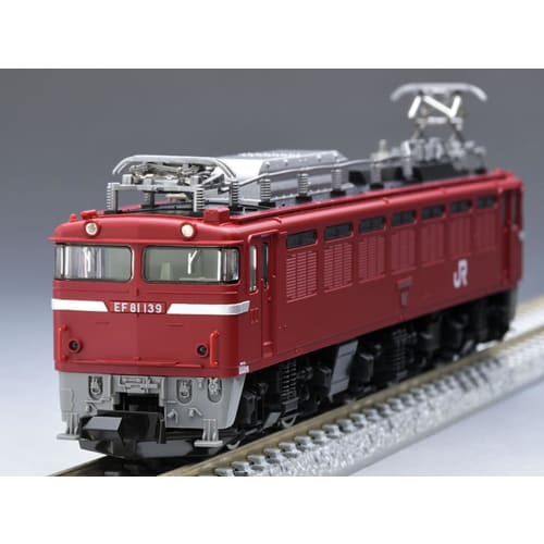 TOMYTEC TOMIX N Gauge JR EF81 Type JR East Specification with Double-Headed Coupler 7173 Electric Locomotive Model