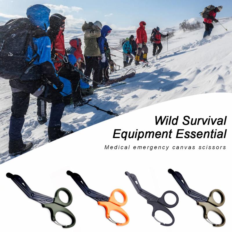 Survive Medical Rescue Scissor Trauma Gauze Emergency First Aid Shear Outdoor Gear Tactical Rescue First Aid Nurse Medical EDC