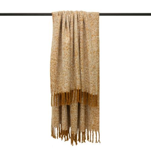 Furn Weaver Throw with Herringbone Design