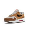 Nike Air Max 1 Essential Flax British Tan Men Sneakers Light-Bone Black FZ5808-004
