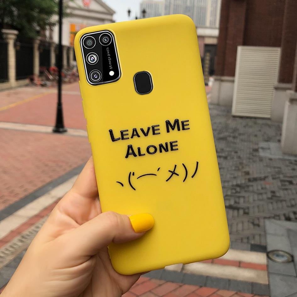 For Phone Case Samsung Galaxy M31 Prime Cover Soft Silicone Cute Phone Back Cases For Samsung M31 SM-M315F F41 M 31 Bumper Shell
