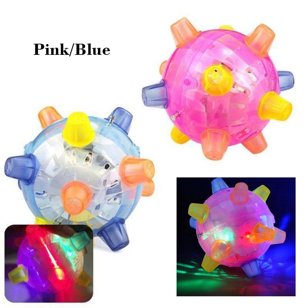 Unique Light-up Toy Flashing Dancing Ball For Kids With Colorful Sound Effects
