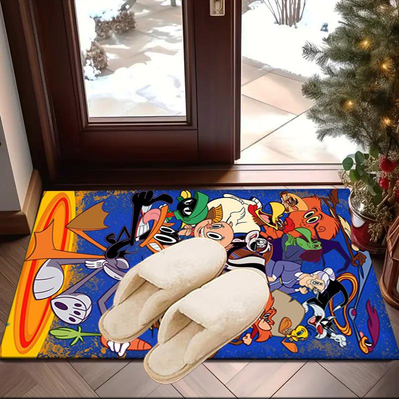 Cartoon rabbit Yellow Bird Carpet, Chair Rug,Rug for Office Bedroom living rooms, Doormat decor Fan Gift Christmas Gift